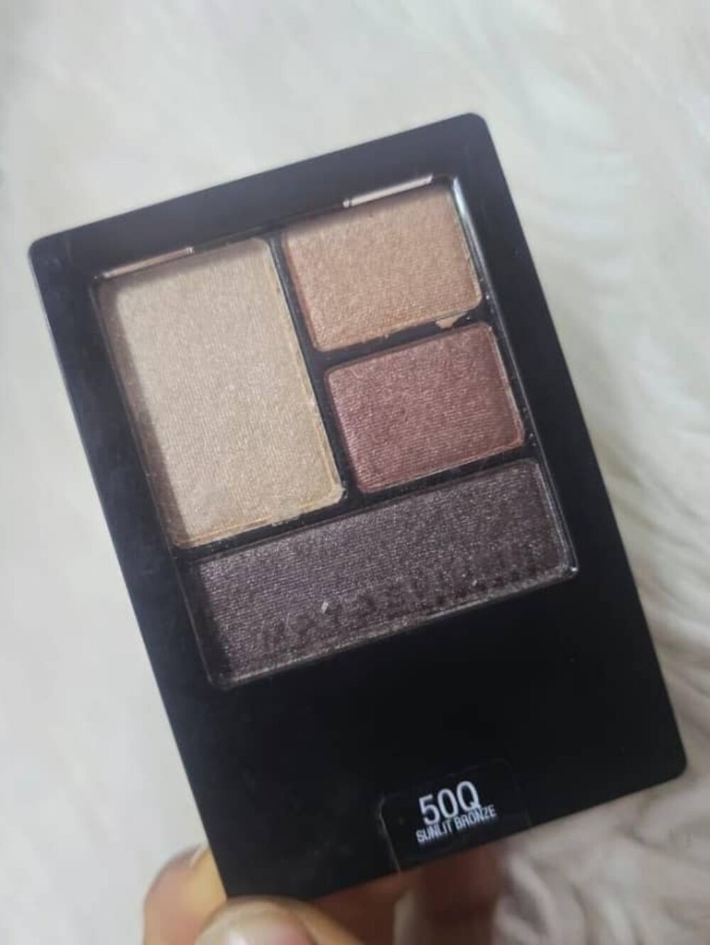 Maybelline New York Expert Wear Eyeshadow Quad 50Q Sunlit Bronze